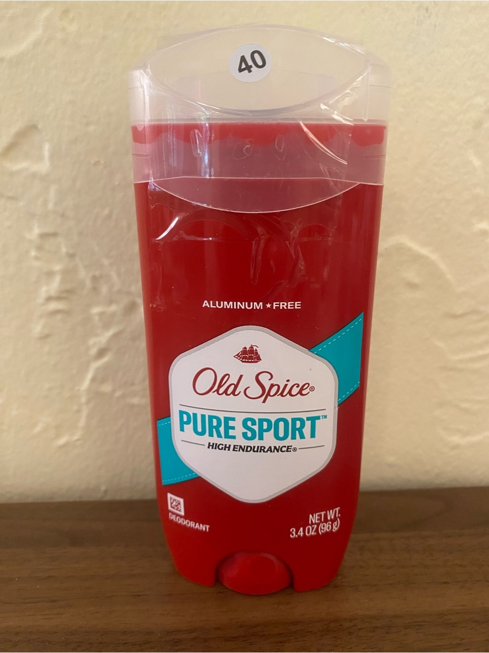 Old Spice Pure Sport High Endurance Deodorant Aluminum Free